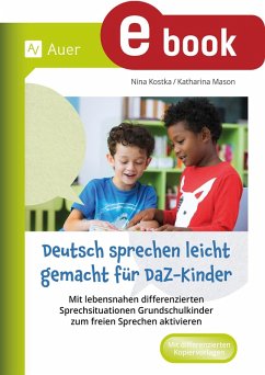 Cover Deutsch sprechen leicht gemacht für DaZ-Kinder (eBook, PDF)