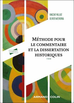 Cover Méthode pour le commentaire et la dissertation historiques - 5éd. (eBook, ePUB)
