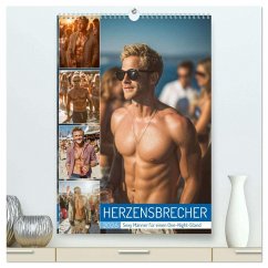 Cover Herzensbrecher - Sexy Männer für einen One-Night-Stand (hochwertiger Premium Wandkalender 2026 DIN A2 hoch), Kunstdruck in Hochglanz