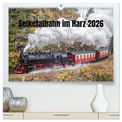 Cover Selketalbahn im Harz (hochwertiger Premium Wandkalender 2026 DIN A2 quer), Kunstdruck in Hochglanz