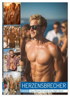 Cover Herzensbrecher - Sexy Männer für einen One-Night-Stand (Wandkalender 2026 DIN A3 hoch), CALVENDO Monatskalender