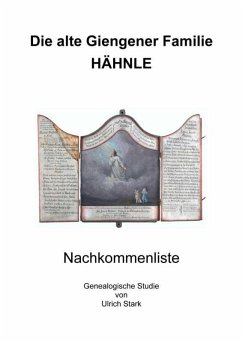 Cover Die alte Giengener Familie HÄHNLE (eBook, ePUB)
