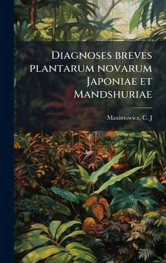Cover Diagnoses breves plantarum novarum Japoniae et Mandshuriae