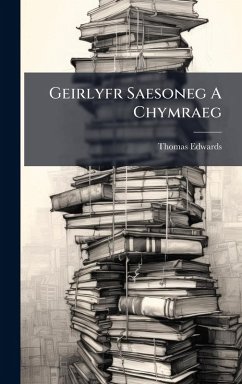 Cover Geirlyfr Saesoneg A Chymraeg