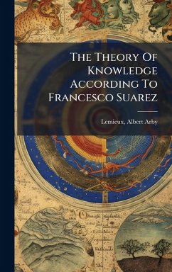 Cover The Theory Of Knowledge According To Francesco Suarez