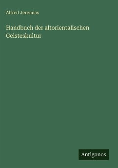 Cover Handbuch der altorientalischen Geisteskultur