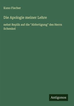 Cover Die Apologie meiner Lehre