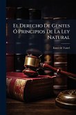 El Derecho De Gentes Ã
