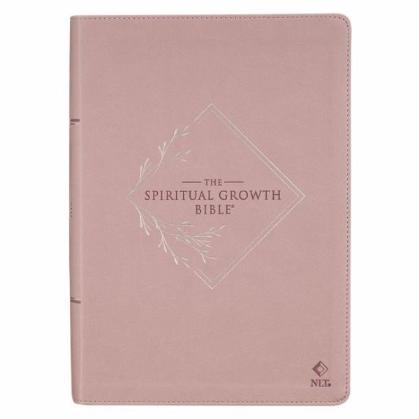 Nlt, the Spiritual Growth Bible Faux Leather, Lavender