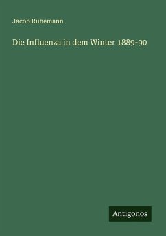 Cover Die Influenza in dem Winter 1889-90