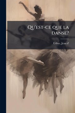 Cover Qu'est-ce que la danse?