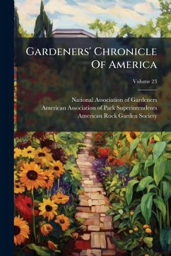 Cover Gardeners' Chronicle Of America