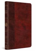 ESV Large Print Thinline Bible (Trutone, Burgundy/Red, Timeless Design)
