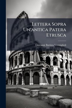 Cover Lettera Sopra Un'antica Patera Etrusca