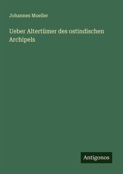 Cover Ueber Altertümer des ostindischen Archipels