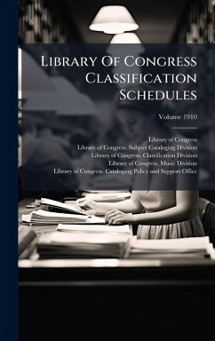 Cover Library Of Congress Classification Schedules