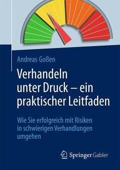 Cover Verhandeln unter Druck - ein praktischer Leitfaden