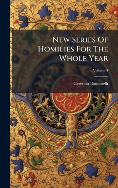 Cover New Series Of Homilies For The Whole Year