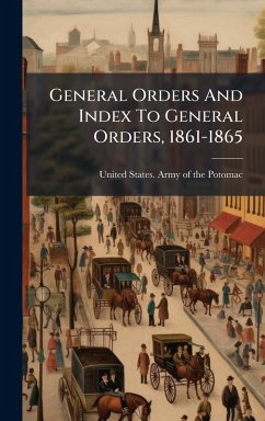 Cover General Orders And Index To General Orders, 1861-1865