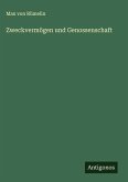 Zweckvermögen und Genossenschaft Zweckvermögen und Genossenschaft