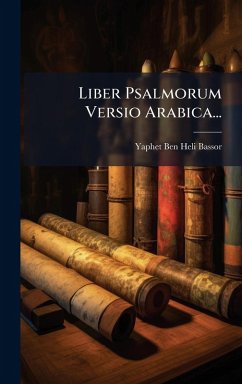 Cover Liber Psalmorum Versio Arabica...