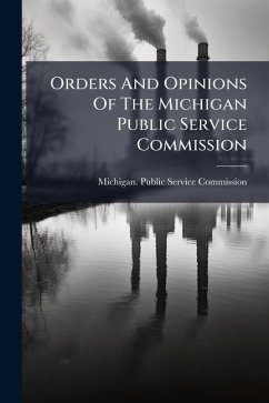 Cover Orders And Opinions Of The Michigan Public Service Commission