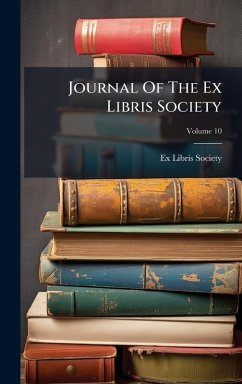 Cover Journal Of The Ex Libris Society