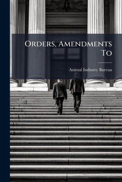 Cover Orders, Amendments To