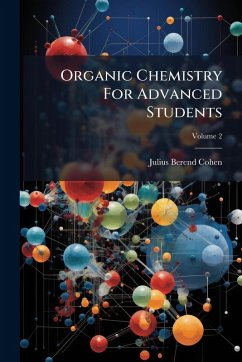 Cover Organic Chemistry For Advanced Students