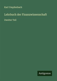Cover Lehrbuch der Finanzwissenschaft