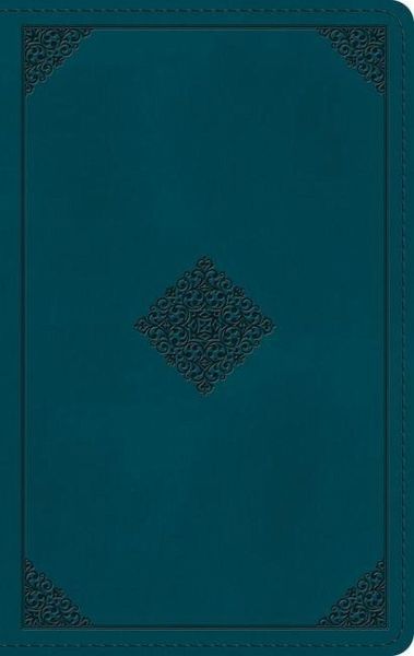 ESV Giant Print Personal Size Bible, Red Letter (Trutone, Deep Teal, Emblem Design) ESV Giant Print Personal Size Bible, Red Letter (Trutone, Deep Teal, Emblem Design)