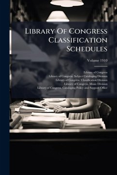 Cover Library Of Congress Classification Schedules