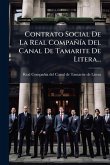 Contrato Social De La Real CompañÃ-a Del Canal De Tamarite De Litera...