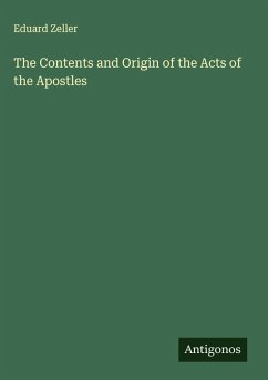 Cover The Contents and Origin of the Acts of the Apostles