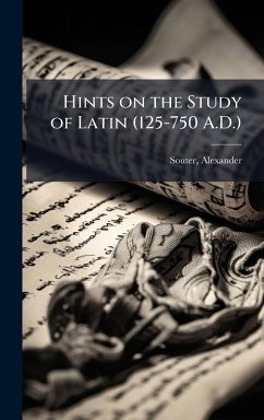 Cover Hints on the Study of Latin (125-750 A.D.)