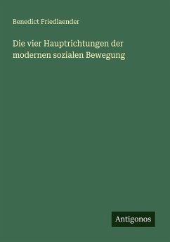 Cover Die vier Hauptrichtungen der modernen sozialen Bewegung