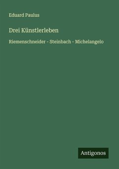 Cover Drei Künstlerleben