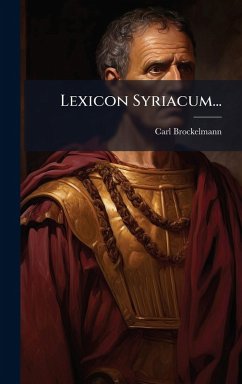 Cover Lexicon Syriacum...