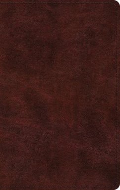 Cover ESV Large Print Thinline Bible (Trutone, Mahogany)