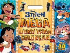 Stitch. Megalibro para colorear: Con pegatinas