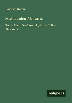 Cover Sextus Julius Africanus