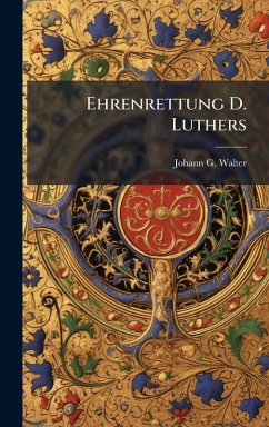Cover Ehrenrettung D. Luthers