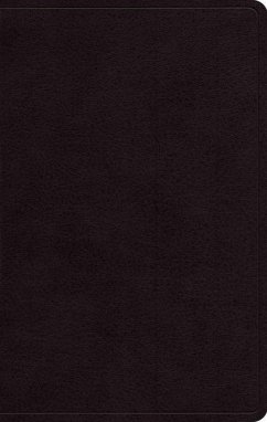 Cover ESV Giant Print Personal Size Bible, Red Letter (Genuine Leather, Black)