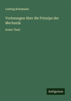 Cover Vorlesungen über die Prinzipe der Mechanik