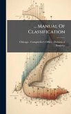 ... Manual Of Classification ... Manual Of Classification