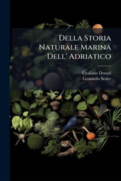 Cover Della Storia Naturale Marina Dell' Adriatico