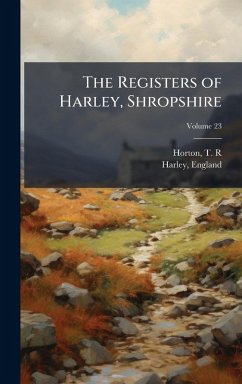 Cover The Registers of Harley, Shropshire