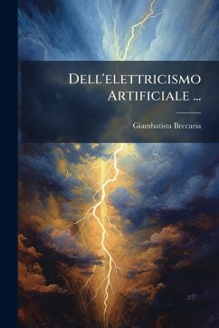 Dell'elettricismo Artificiale ... Cover Dell'elettricismo Artificiale ...