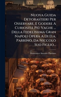 Nuova Guida De'forastieri Per Osservare, E Godere A Curiosità PiÃ¹ Vaghe ... Della Fedelissima Gran Napoli Opera A Di D.a. Parrino, Da NiccolÃ² Suo Figlio... - Parrimo, Domenico Antonio