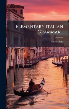 Cover Elementary Italian Grammar...